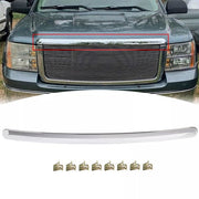 DURAFORCE Hood Molding Trim Moulding Chrome For 07-13 GMC Sierra 1500 2500 3500 GM1235109