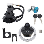 DURAFORCE For Kawasaki Z1000 Z 1000 10-16 Fuel Gas Cap Ignition Switch Seat Lock Keys Set