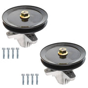 DURAFORCE 2pc Spindle Assembly For MTD Lt46 LX46 46" Deck 918-06977A 618-06977 618-06977A