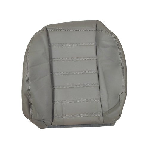 Front Driver Side Bottom Leather Seat Cover Gray for Hummer H2 2003 2007