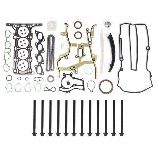 DURAFORCE Head Gasket Bolts Kit + Timing Chain Kit for Chevy Cruze Sonic Buick Encore 1.4L