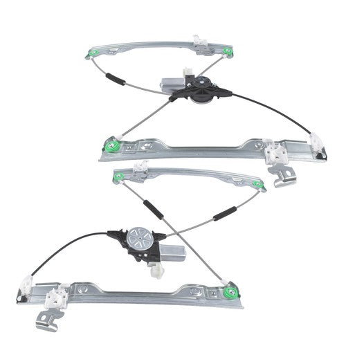 DURAFORCE 2Pcs Front Power Window Regulator w/ Motor & Auto-up for Nissan Altima 2007-2012