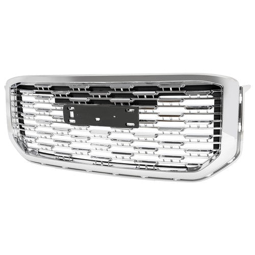 Front Upper Grille for GMC Yukon Denali Style 2015-2020 22936421 Chrome ABS