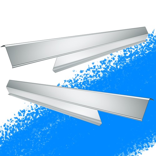 DURAFORCE Slip On Rocker Panel 4 Door Set Left Right Side for Ford Focus 2008-2011