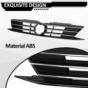 DURAFORCE For 2015 2016 2017 2018 VW Volkswagen Jetta Front Bumper Chrome Grille Grill