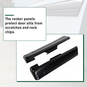 DURAFORCE For 14068 Rocker Panels Covers For 99-06 Chevy Silverado GMC Sierra Extended Cab