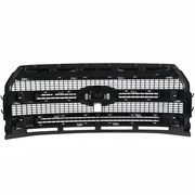 DURAFORCE For Ford F-150 Platinum 2015-2017 Front Upper Grille W/ Camera Hole Matte Black
