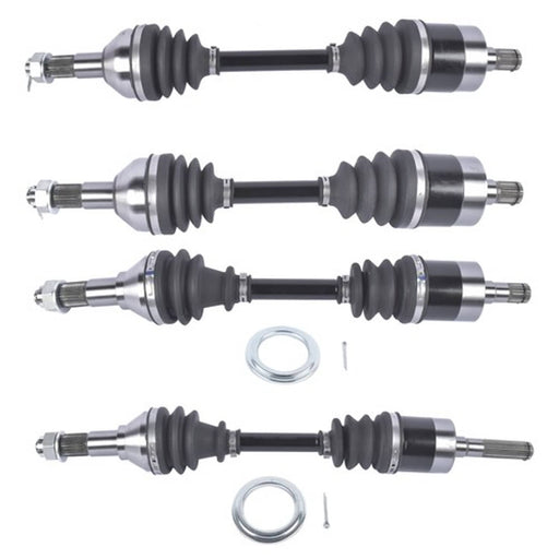 DURAFORCE Set of 4 CV Joint Axles Set Front Rear Left Right for Can-Am Outlander Renegade