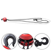 DURAFORCE 3 Ton/6600 lbs Capacity 10FT Come Along Hand Chain Hoist G80 Galvanized Chain