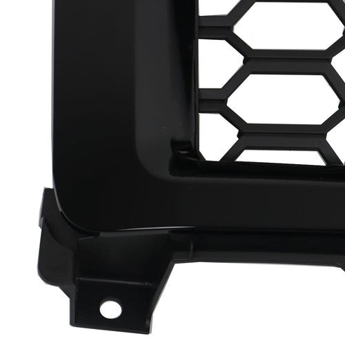DURAFORCE Front Grille Upper For Chevrolet Silverado1500 2014-2015 Plastic Gloss Black New