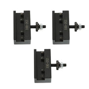 DURAFORCE 3 PCS OXA #1 Quick Change Turning & Facing Lathe Tool Post Holder 250-001 New