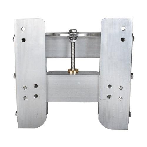 DURAFORCE New Fit For JPL4400 Boat New Silver Adjustable 4" Jack Plate Outboard Replace US