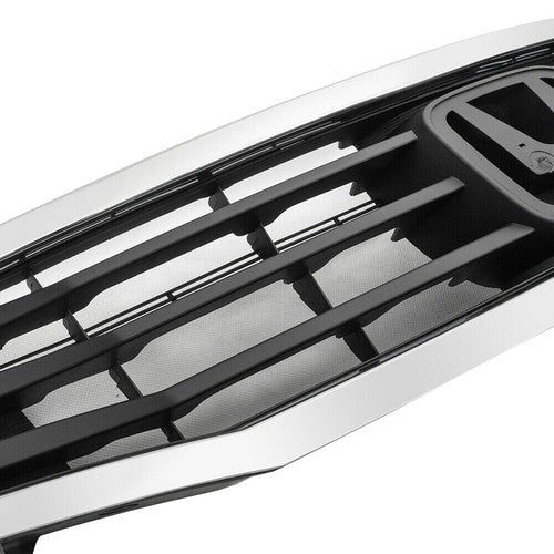 DURAFORCE Front Upper Bumper Grille Chrome Grill For Honda Accord 2008 2009 2010 HO1200189