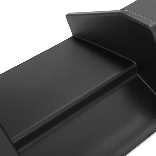 DURAFORCE For Dodge Challenger 2015-2023 Matte Black Rear Bumper Lip Diffuser Shark Fins
