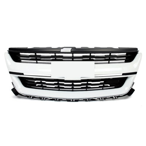 DURAFORCE For Chevrolet Colorado 2015-2020 Front Bumper Grille Upper Grill Summit White