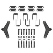 DURAFORCE New Tandem Trailer Axle Shackle Kit Heavy Duty Steel for Double Eye Spring US