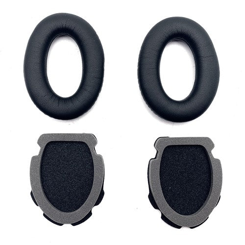 New 1Pair Black Ear Pads Cushions for Aviation Headset X A10 A20 for Bose