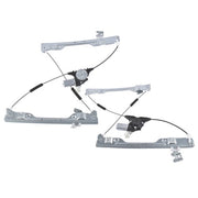 DURAFORCE 2Pcs Front Power Window Regulator w/ Motor & Auto-up for Nissan Altima 2007-2012