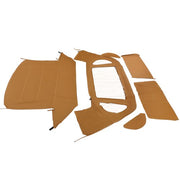 DURAFORCE Convertible Soft Top Tan For 1990-02 Mercedes-Benz SL R129 500SL Window Plastic