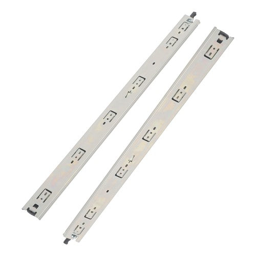 DURAFORCE 1 Pair 28 Inch With Lock Heavy Duty Drawer Slides 150 Lbs Extension Rails Rail