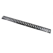 DURAFORCE Heavy Duty 6 Pack 5FT E Track Rails Carbon Steel Black Powder Coated Universal
