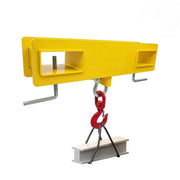 DURAFORCE 6600lbs Forklift Lifting Hoist Swivel Hook Mobile Crane Attachment w/L-Screws