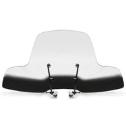 DURAFORCE 2-Tone Large Windshield Windscreen Screen Protector For ATV Motorcycle Harley