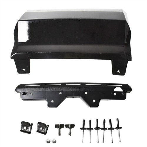 DURAFORCE Replacement Trailer Hitch Cover Plastic Glossy Black For Chevrolet Tahoe 2015-18