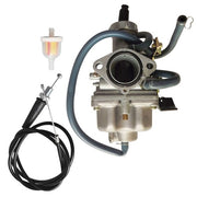 DURAFORCE Carburetor W/ Cable For Honda TRX250 TRX250TE TRX250TM Recon ES 2002-2007 Carb