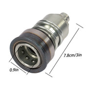 DURAFORCE Coupler Hydraulic RE52981 Quick Connect Female Compatible with John Deere Tracto