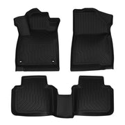 DURAFORCE Floor Mats Fit for Honda Accord Sedan 2018-2022 Waterproof Protection Liners TPE