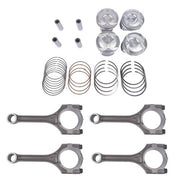 DURAFORCE 4x Connecting Rod & Piston Kit For Hyundai Veloster Kia Rio Soul 1.6L 2012-2017