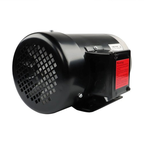 DURAFORCE New 2 HP General Electric Motor 3 Phase 56C Frame 1800 RPM TEFC 230 / 460 Volt