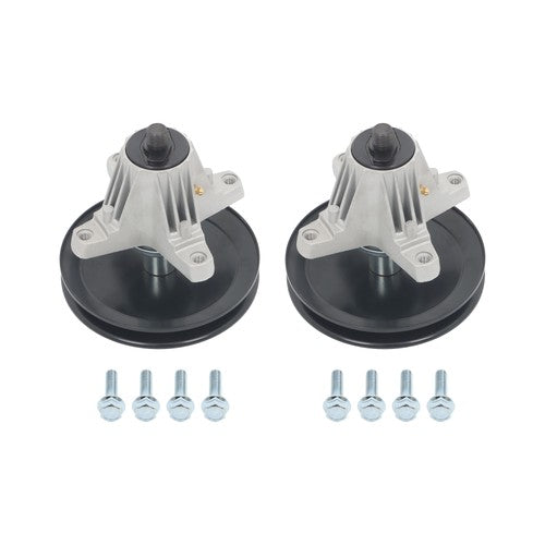 DURAFORCE 2PK Spindle For Cub Cadet MTD XT1-LT46 XT2-LX46 618-09258 618P09258 46-Inch Deck