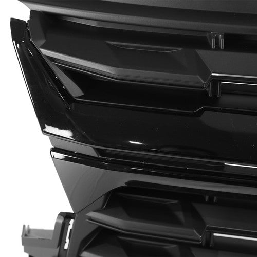 DURAFORCE 84922758 Front Upper Grille Gloss Black Trim for Chevy Colorado 2021-2022