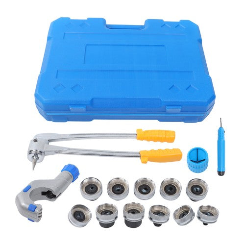DURAFORCE Includes 3/8'' To 1-5/8'' Tube Swaging Set High Quality HVAC Tubing Expander Kit