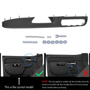 DURAFORCE Front Driver Side Door Armrest Repair Black for Chevrolet Tahoe Silverado 10-14