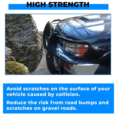 Brush Grille Guard Bumper Push Bar for Toyota 4 Runner 96 98 Tacoma 98 00