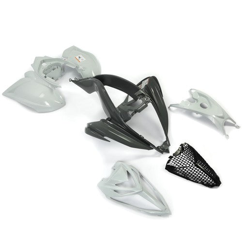 DURAFORCE For Yamaha Raptor 700 700R Plastics Bodywork Fenders COMPLETE Set 2006-2025 GRAY