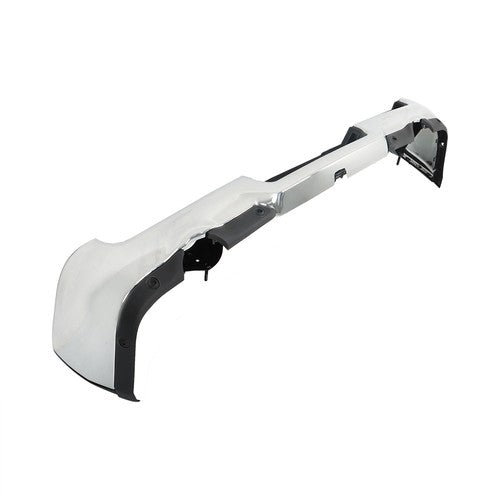 DURAFORCE For RAM 1500 2019-2023 Complete Chrome Rear Bumper Assembly Dual Exhaust New