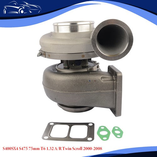 DURAFORCE Turbo Charger 23518588 S400S062 S475 75mm 1.32 A/R Twin Scroll For Int Harvester
