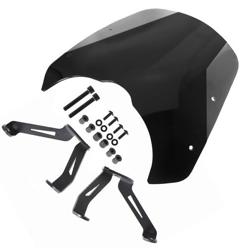 DURAFORCE New Generation Windscreen Smoke For Kawasaki VN650 Vulcan S Vulcan N70 2015-2020