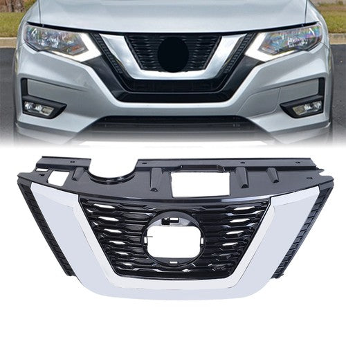 DURAFORCE Grille Assembly Textured Black 623109TG0B For Nissan Rogue 2018 2019 2020
