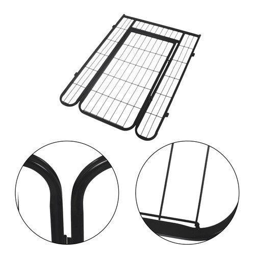 DURAFORCE 12 Panels 40x27 inch Dog Playpen Crate Fence Pet PlayPen Exercise Cage