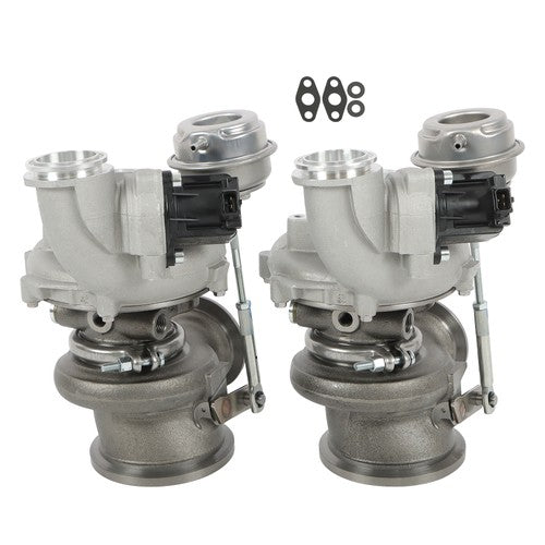 DURAFORCE 11657576985 2PCS Turbocharger for BMW 550i 650i 750i X5 X6 xDrive N63 4.4L V8