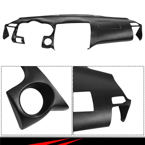Black Dash Cover Dashboard Overlay Cap for 2004-2009 Lexus RX350 RX400H RX330