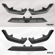 DURAFORCE Front Bumper Spoiler Lip Splitter Carbon Fiber for 2022-2024 for Honda Civic