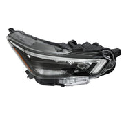 DURAFORCE For Nissan Versa 2020-2021 Passenger Side Headlight Replacement Chrome Housing