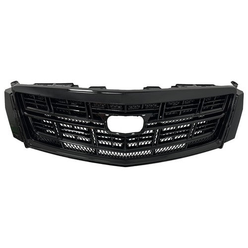DURAFORCE Front Bumper Black Upper Grille Lower Grill 2PCS for 2013-2017 for Cadillac XTS