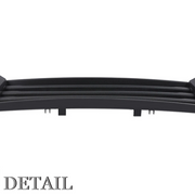 DURAFORCE For 2015 2016 2017 Ford F150 Front Bumper Cover Lower Grille Trim Panel Black